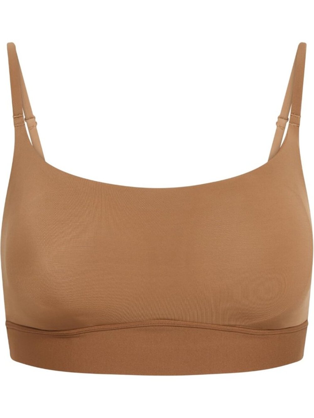 Scoop Neck Thin Strap Bralette - Comfortable, Stylish, Perfect for Layering